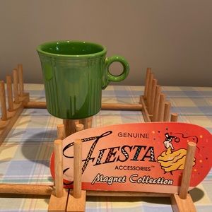 Fiestaware shamrock green mug in perfect condition